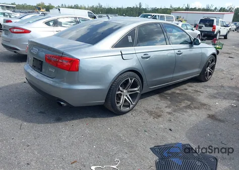 2013 Audi A6 Premium Plus from USA, damaged, VIN WAUDFAFC8DN074618